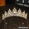 Hochzeit Haar Tiara Kristall Braut Tiara Krone Silber Farbe Diadem Schleier Tiaras Hochzeit Haarschmuck Kopfschmuck Kopfschmuck