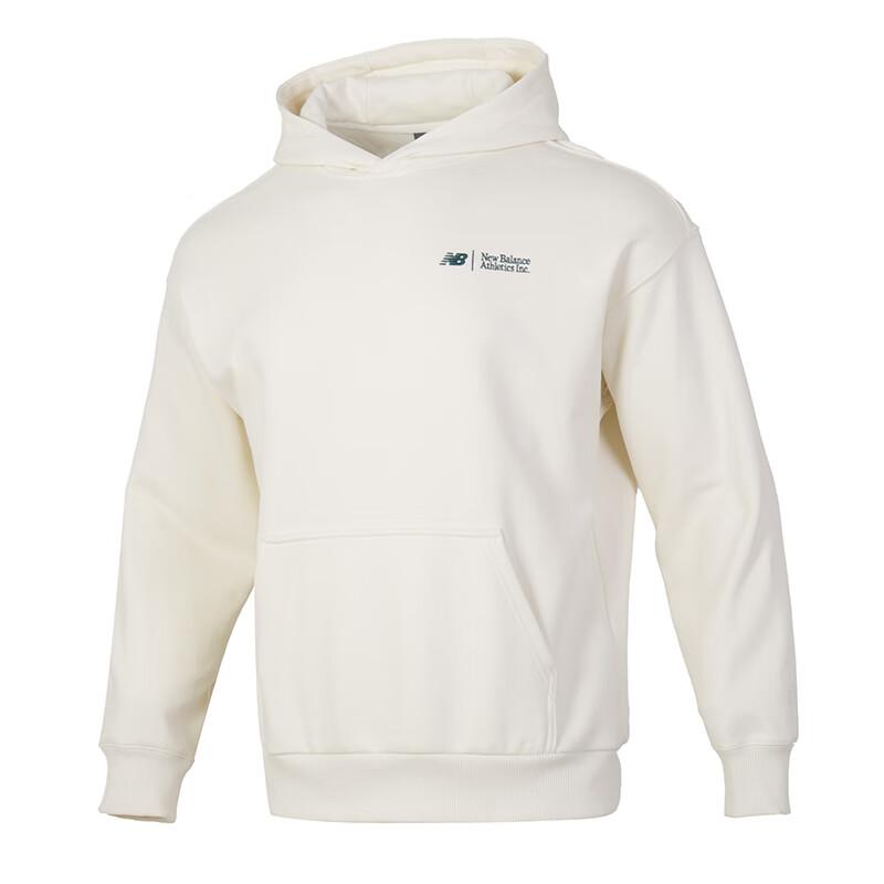 New Balance Sweatshirt Men s Ecru AMT44321-CIC L