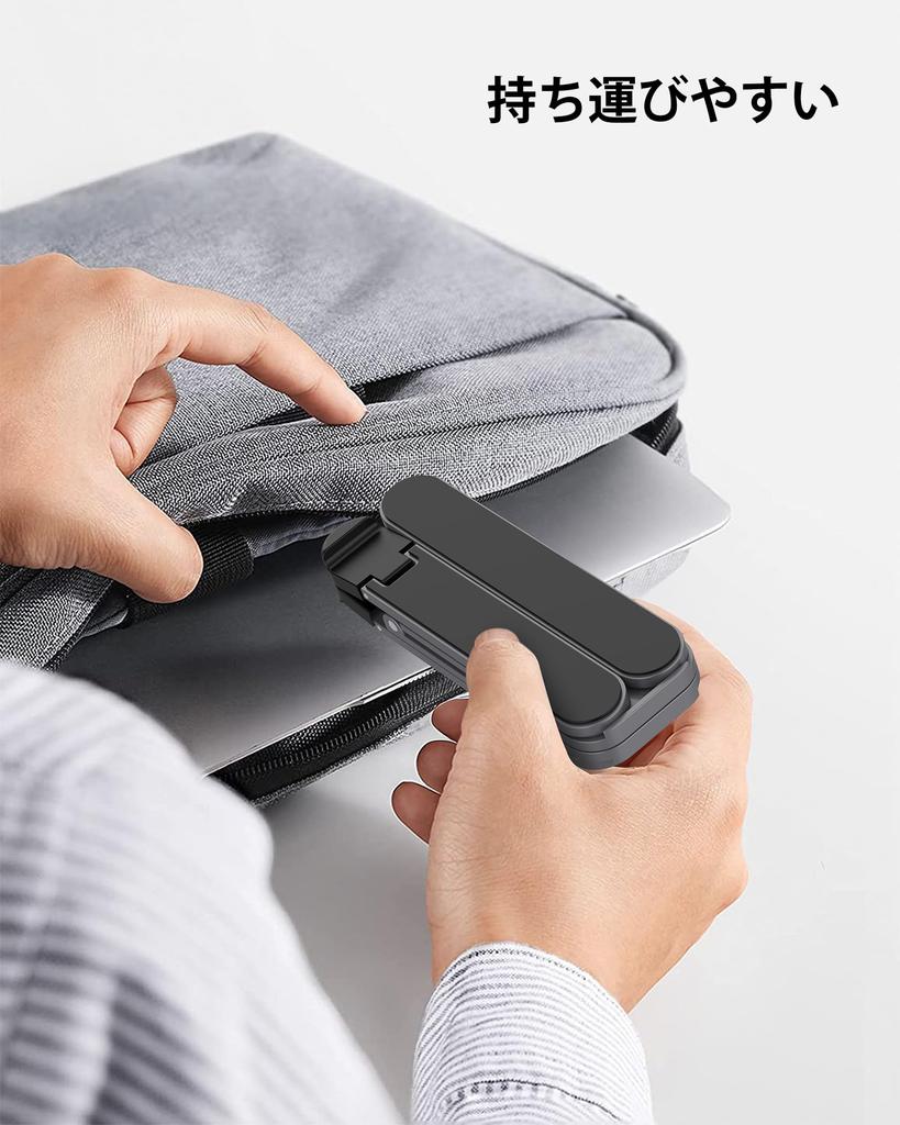 SODI Innovative and Ultra-Compact Laptop Stand, Foldable, Stable, Ultra-Lightweight, Adjustable Angle, Improves Posture, Stylish, Desktop, Portable, S