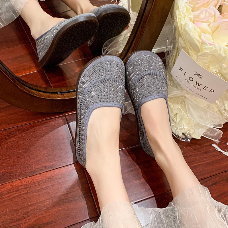 Fashion Fashion Everything Flat Girls 2025 Spring New Style Retro Soft Sole Casual Single Shoes