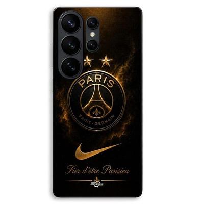 Hülle Für Samsung Galaxy S26 Ultra PSG zweifacher Meister und stolz, schwarz und golden Maniacase