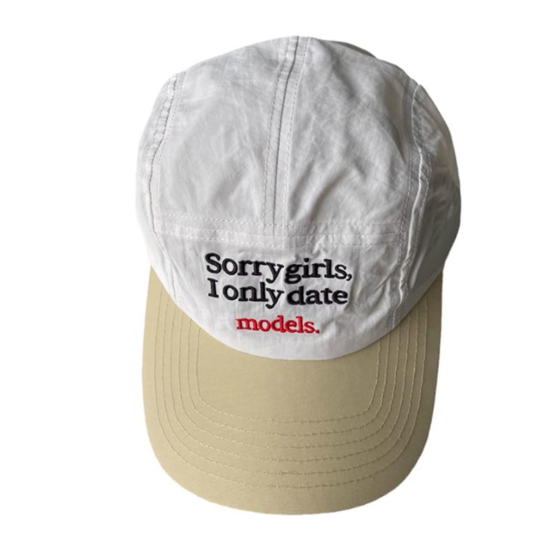 

Быстросохнущая бейсболка с вышитыми буквами для пар, повседневная шляпа белый