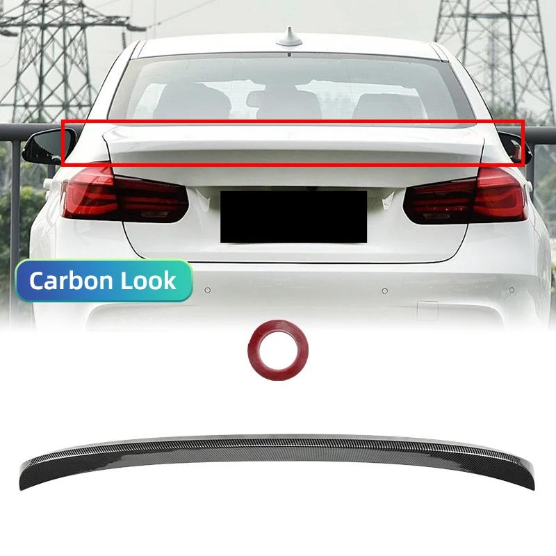For BMW 3 Series F30 2013-2019 318i 320i 325i CSL Car Rear Roof Side Spoiler Wing ABS Tail Tuning Trunk Lip Exterior Body Kit
