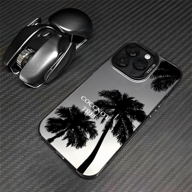 

Чехол для телефона Гавайский закат кокосовые пальмы для 16 17 15 14 Plus 13 12 11 Pro Max 16E iPhone Air Матовая задняя крышка For iPhone 17