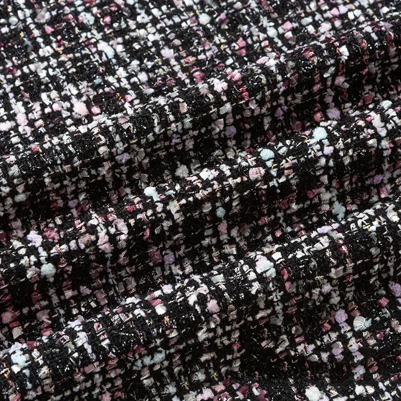 150cmx50cm Small Fragrance Woolen Cloth Fabric High-end Thick Woolen Tweed Vest Suit Coat Dress Skirt DIY Apparel Sewing Fabric