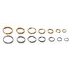10-1000Pcs Stainless Steel Jump Rings Split Rings Connectors For DIY Jewelry Finding Making Accessories