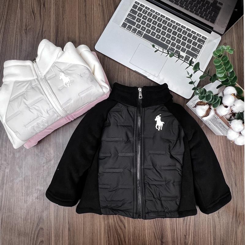 Children's Autumn/Winter Cotton-Padded Jacket – Korean Style Versatile Stand-Up Collar Outerwear for Boys and Girls.