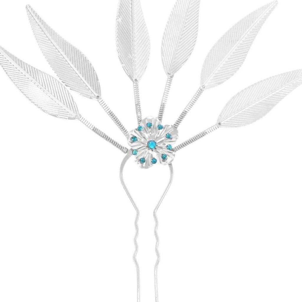 Dai Ethnic Gold Leaf Hairpin: Traditional Thai Headdress for Hanfu & Festival Performances