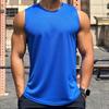 Men's Trendy Summer Sleeveless Mesh Pullover - Quick-Dry Fitness Top