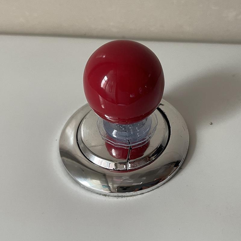 1PC Ceramic Handle Simple Colorful Single Hole No Punch Handle - for Wardrobe Drawer Cabinet Handle Bottle Cap Carry Handle