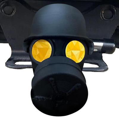 Dustproof Hood Design Trailer Ball Cover Waterproof Tube Cap Protector Secure Hook Dust Plug Protector For Car Styling Parts