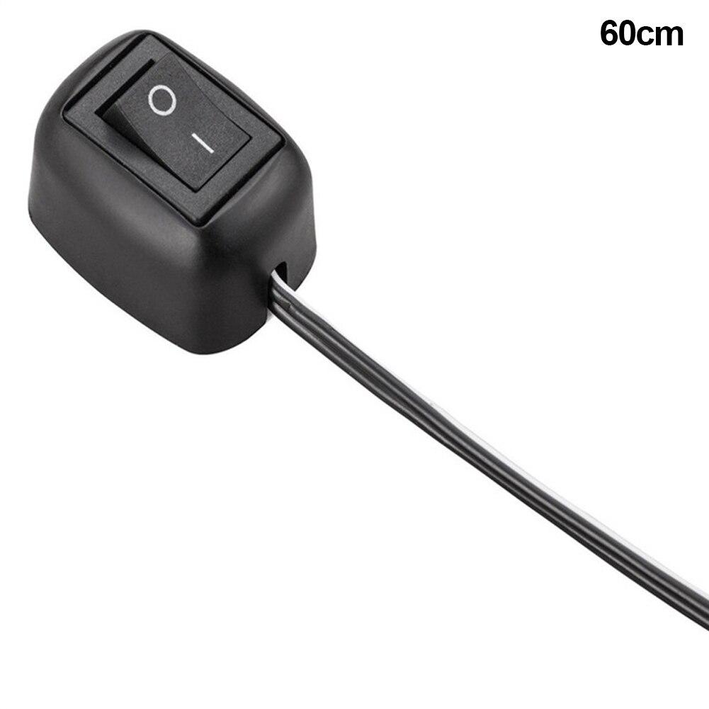 1 interruptor GM tipo palanca, con cable de 23.6 in CC 12 V, para lámpara antiniebla, lámpara de neón YSXX