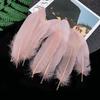 50 Colored Goose Feathers for DIY Dreamcatchers and Art Projects