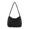 Simple Cotton Embroidery Thread Underarm Bag Women's New Textured Large-capacity Commuting Shoulder Bag Bag