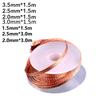 Desoldering Braid Tape Copper Solder Wire Soldering Wick Tin Solder Removal Braid Welding Wire BGA Repair Tool 1.5/2/2.5/3/3.5mm