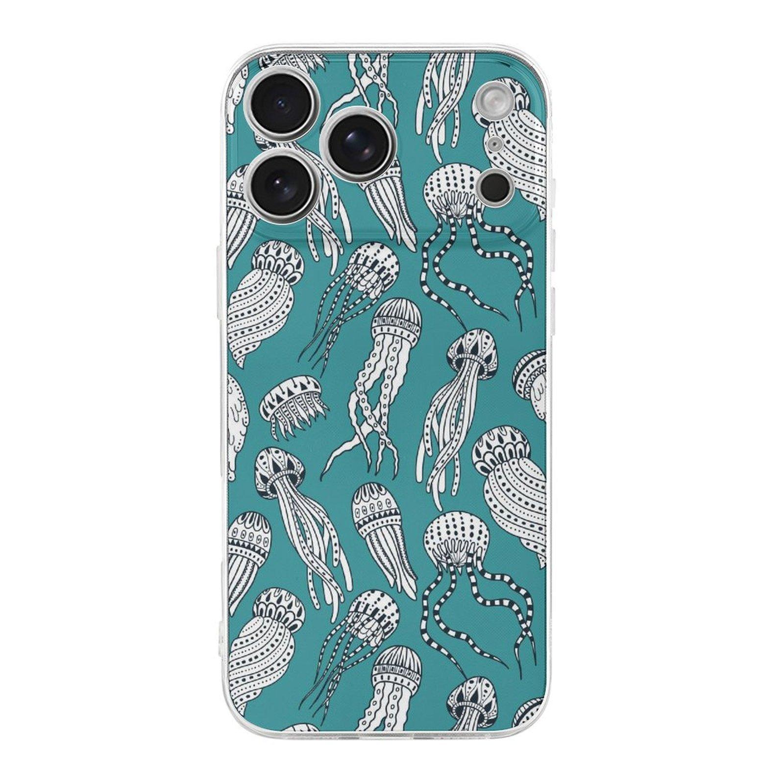 

1 Pack For Iphone 17/17Air/17Pro/17ProMax Transparent TPU Case With Cushion Corners, Anti-Fingerprint Coating And Smooth Button Response IPHONE-17ProMax белый