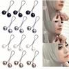 U-Shaped Scarf Pin Fixed Straps Waist Fastening Pins Clothing Fixing Pins  Hijab Accessories