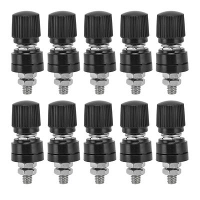 10Pcs Voltage Regulator Terminal Block Inverter Binding Post M6 32mm Screw 333 44mm L 0V‑380V