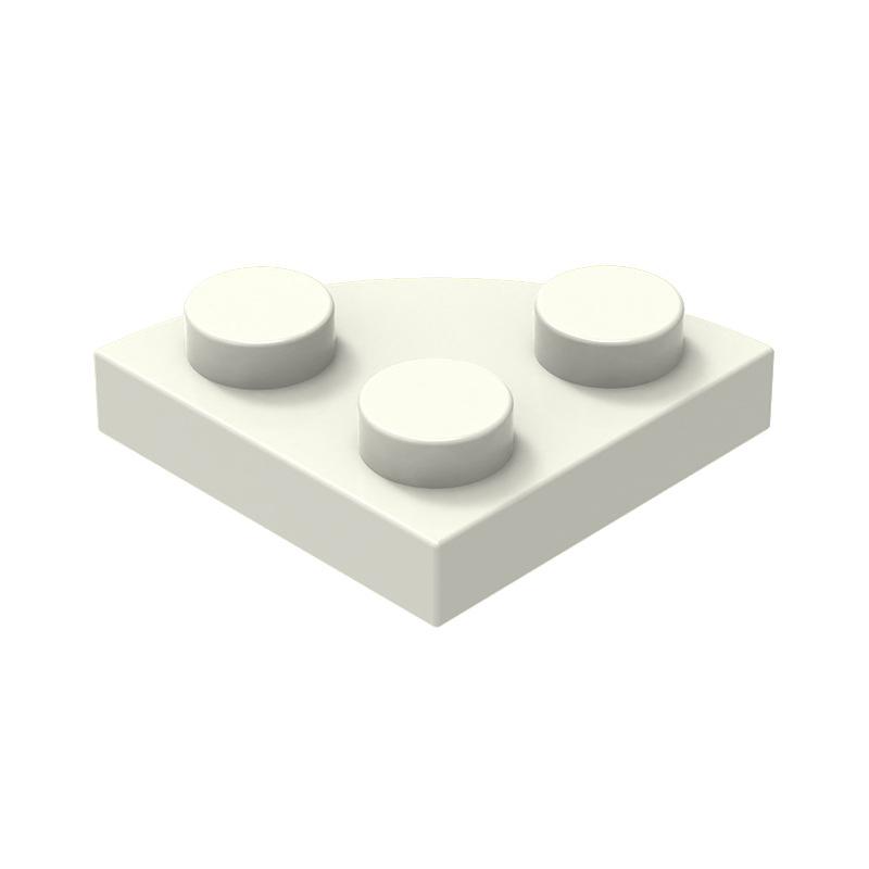 

Non-Toxic Moc 10Pcs 26601 Special Wedge Plate 2X2 Building Blocks Kit Corner Board Bricks Particle Idea Diy Toy Children Birthday Kid Gift