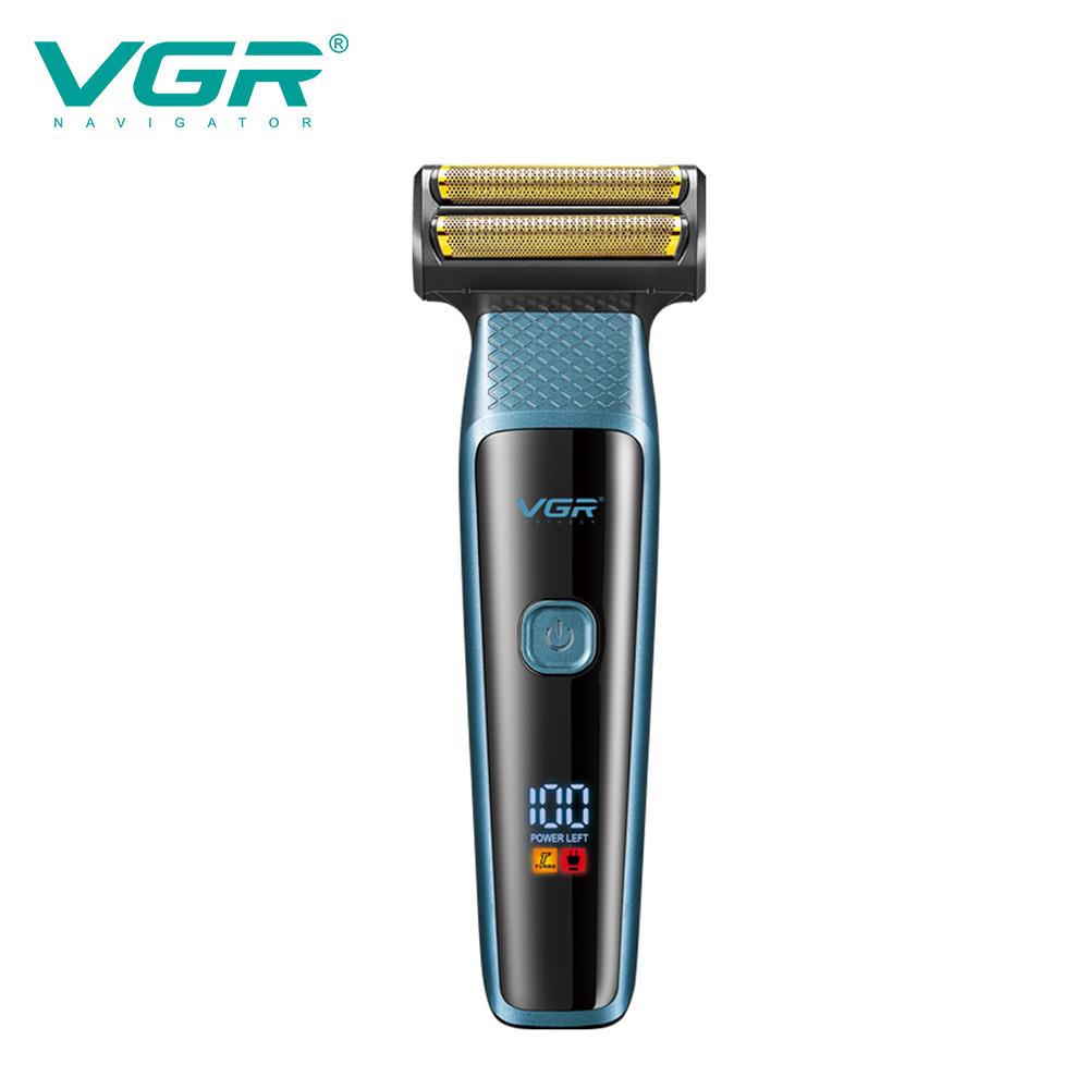 VGR V-366 3-in-1 Hair Trimming Set Electric Hair Clipper Nose Hair Trimmer Men's Shaver Cleaning and Hair Removal Machine Waterproof and Long-lasting