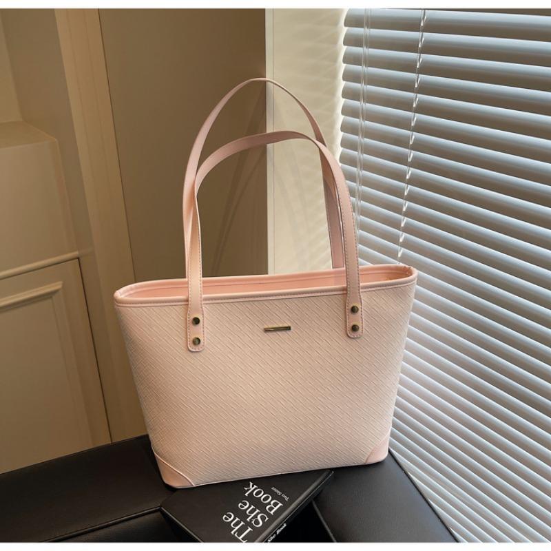 

Нишевый дизайн, сумка-тоут, женская, новая, трендовая, весенняя, студенческая, для поездок на занятия, на плечо розовый