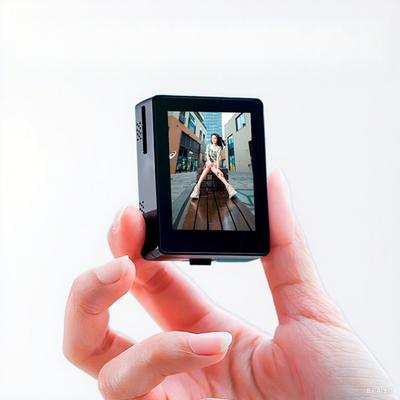 Mini Taşınabilir Akıllı Telefon Selfie Ekranı Ekranı Telefon Arka Kamerası İçin Kablosuz Selfie Vlog Canlı Monitör iPhone Android Telefon İçin