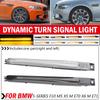 2Pcs Dynamic Amber LED Side Marker Turn Signal Light  For BMW 5-Series F10 M5 X5 M E70 X6 M E71 1-Series M Coupe E82 51657266475
