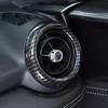 ABS Carbon Fiber Interior Dash Air Vent Frame Trim Fits Mazda MX-5 Miata 2016-23