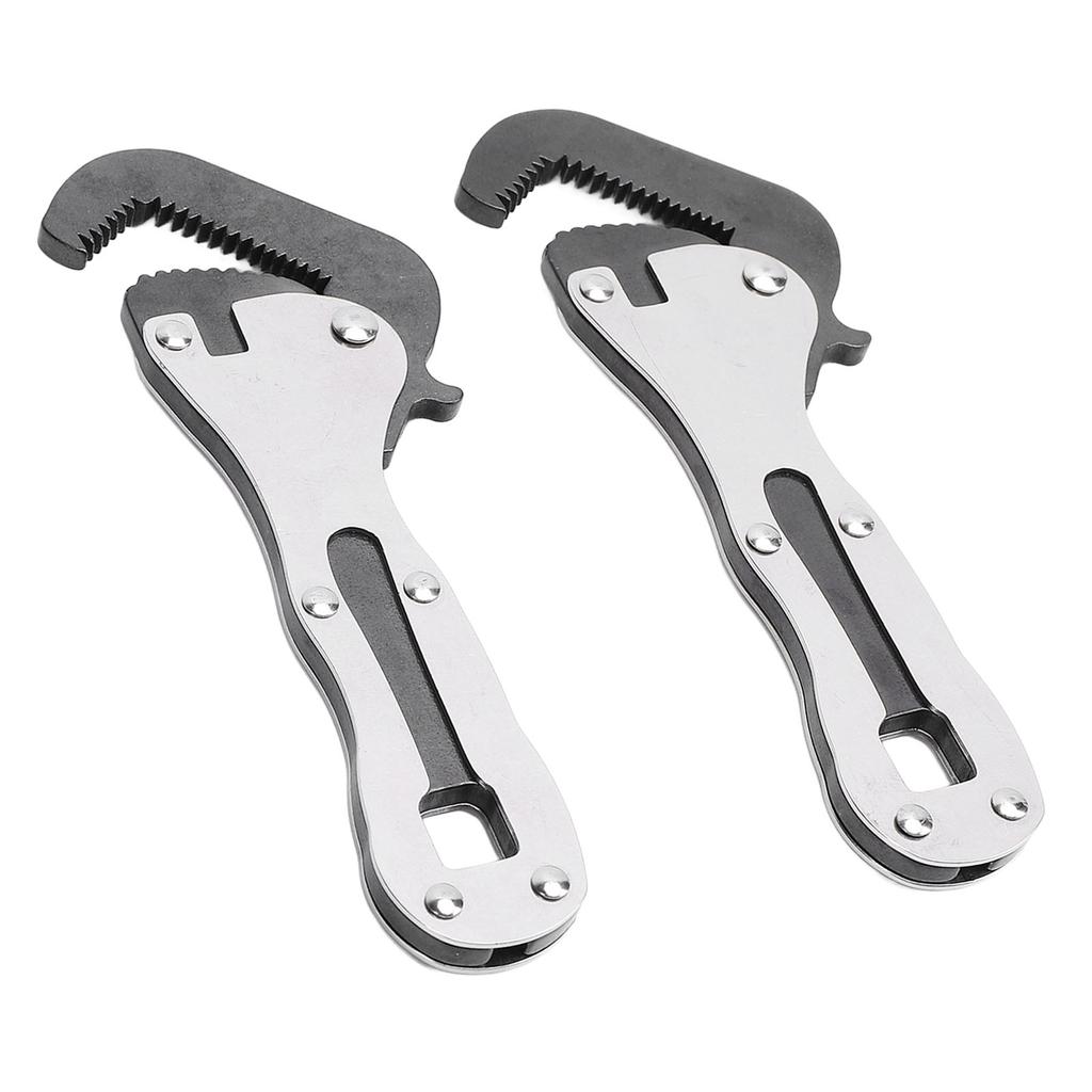 Micro Wrench Metal Ergonomic Portable Multifunctional Micro Self Adjusting Wrench for Tight Space