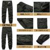 [YUSHOW] Cargo Pants Men's Jogger Pants Chino Pants Spring/Fall Multi-Pocket Cotton Work Pants Military Pants Size 32/L Gray