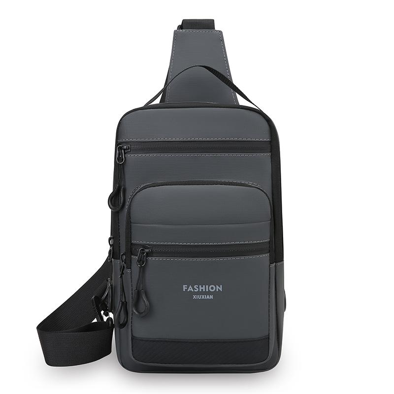 Men's Chest Bag Outdoor Shoulder Bag Large Capacity Crossbody Bag