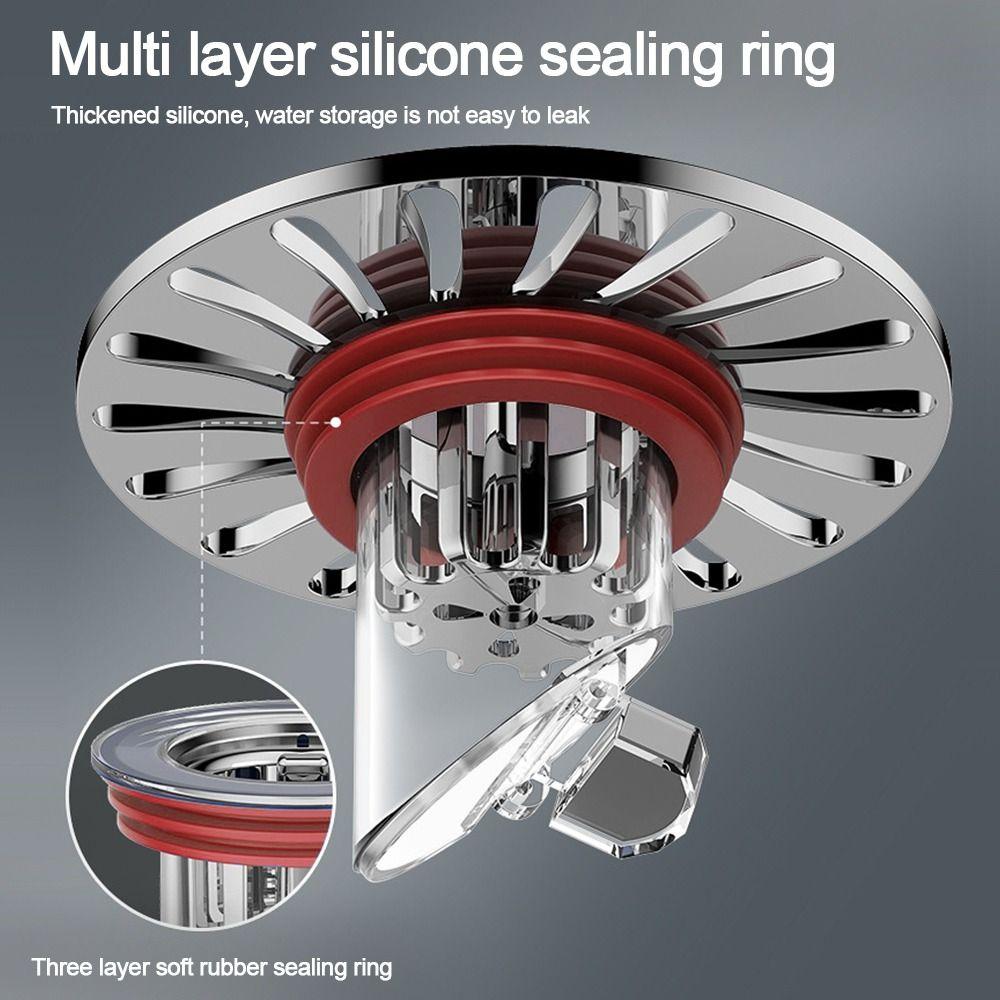 Anti Odor Drain Cover Removable Basin Drain Filter  Kitchen Bathroom Accessories