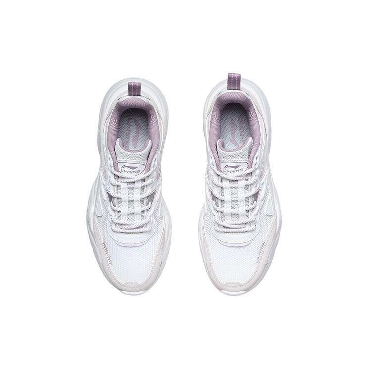 Li Ning Xingyun Casual Shoes Women's Low top Mist White AGCR076-1