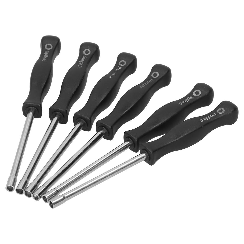 6PCS/Set Carburetor Adjustment Tool Kit Carburetor Adjustment Screwdriver Garden Tool