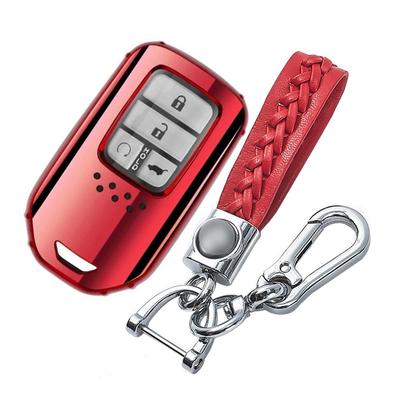 LETINGFAR Key Case, For Honda, Smart Key Case, Key Cover, 2, 3, 4 Buttons,