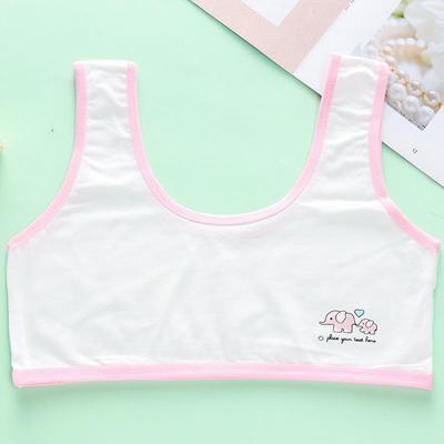 Reggiseno Crop Top per la Pubertà delle Ragazze per Età 9-13