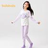 Balabala Girls' Thermal Underwear Pajama Set