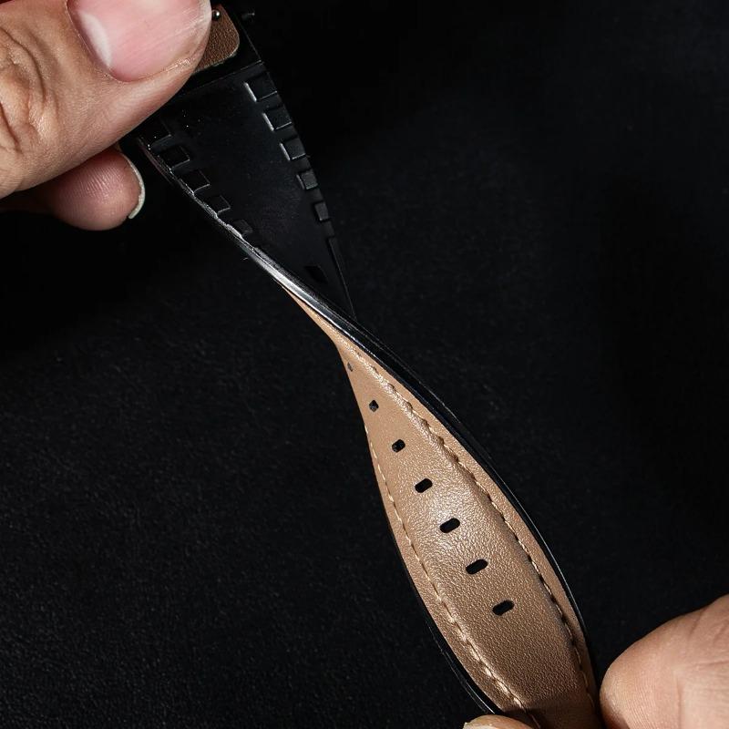 26mm 22mm Leather Strap for Garmin Watch Fenix 8 51mm 6 6x 7 7x Pro 5 5x Plus Band Vintage Bracelet Forerunner 945 925 Wristband