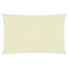 VidaXL Sunshade Sail Rectangular Oxford Fabric 5x8 M Cream