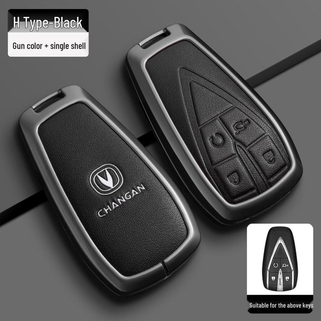 Compatible Key Cover for Changan CS75 Plus, Yidong, CS35, CS55 (All Generations)