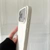 Water Ripple Magnetic Wireless Charge Phone Case for iPhone 17 16 15 14 Plus 13 12 11 Pro max 17Air Matte solid color back cover