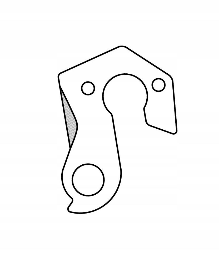 Derailleur Hanger For Frame Gh063 For B'twin, Rockrider