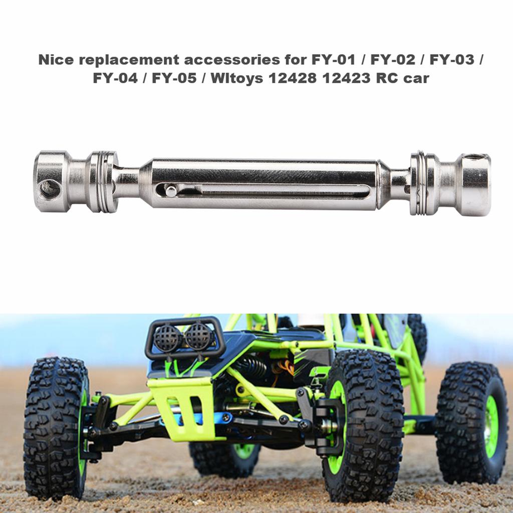T Power Metal Rear Middle Drive Shaft for FY0102030405  Wltoys 1242812423 RC Car