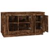 vidaXL Sideboard Räuchereiche 102x35x55 cm Holzwerkstoff