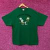 Snoopy Feelin Lucky Green Tshirt