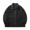 Retro Bunda Podzim Pánská Manšestrová Bomber Bunda Volná Oversized Patchworková Ležérní Bunda Pánské Oblečení Volné Hip Hopové Top 5xl