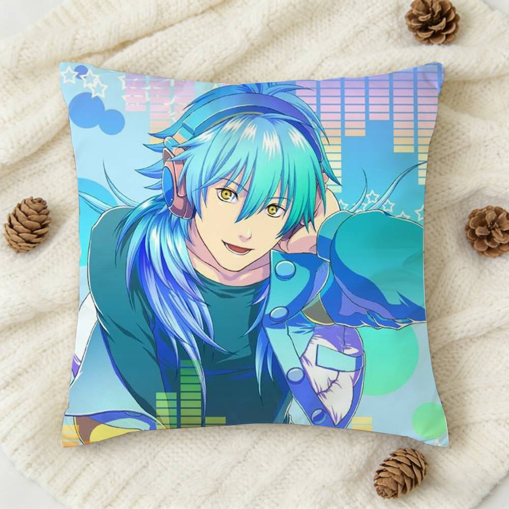 Aoba Seragaki DDRAMAtical Doublesided Printed Square Decorative Cushion Cover for Sofa Living Room Home Decor