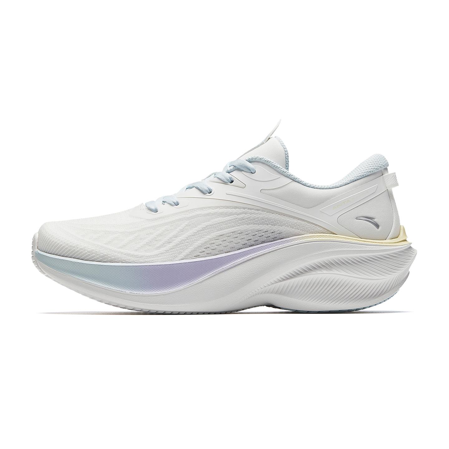 

Anta Leaf 5.0 Comfortable Shock Absorbing Durable Lightweight Running Shoes Kids sneakers Paper-White 922625528-7 35.5