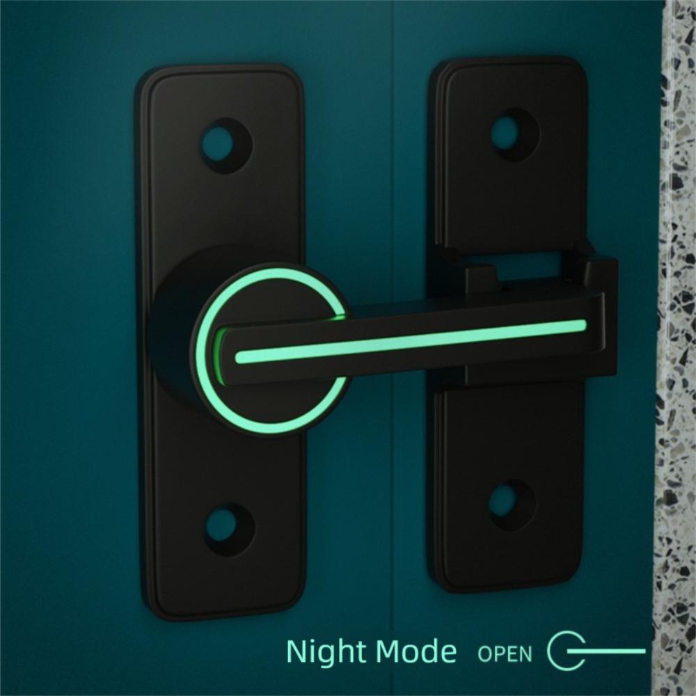 Fecho de Porta Pesado Luminoso Fechadura de Porta de Armário Durável Fechos de Portão Armário