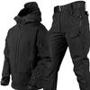 Outdoor  Warm Set Special Forces Camouflage Plush Thickened Coat Autumn And Winter Soft Large Charge Coat